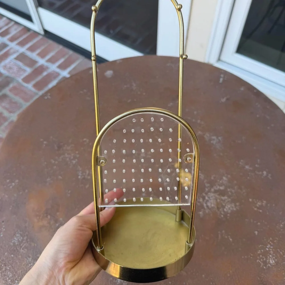 Urban outfitters bohemian gold jewelry storage holder decoration /